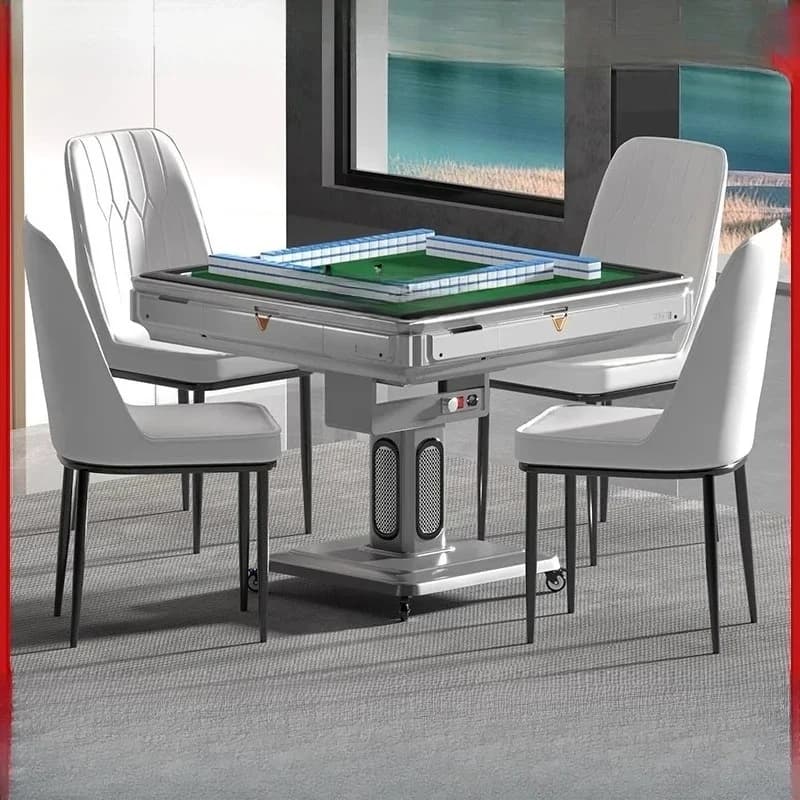 P6/29 Intelligente Mahjong-Maschine, vollautomatische, faltbare, geräuscharme Vier-Port-Maschine für den Haushalt mit doppeltem Einsatzbereich