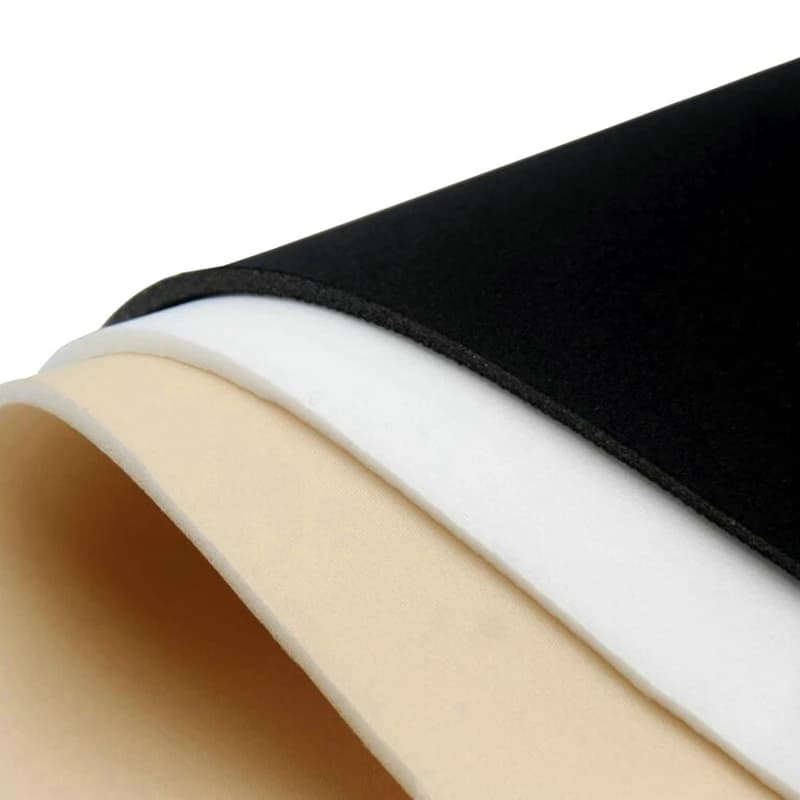 150X50CM Schwarz Weiß Haut Verbund Schwamm Stoff Für Unterwäsche Brust Pad Bh Cup Pad Rohstoff DIY Machen