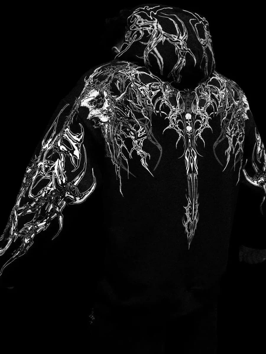 Breathedivinity Amerikanischer Fitness-Pullover mit Kapuze, Locker Geschnitten, Übergroß, Schweres Fleece