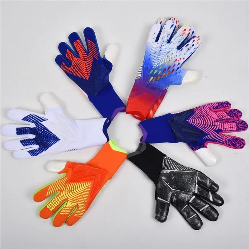 Roxxana Kinder Erwachsene Torhüter Handschuhe Torwart Handschuhe verdicken Latex Fußball Fußball Anti-Rutsch-Fußball atmungsaktive Kinder Torwart