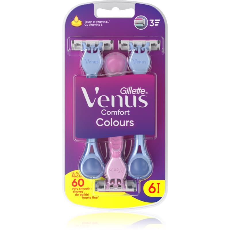 Gillette Venus Comfort Colours Einweg-Rasierer 6 St.