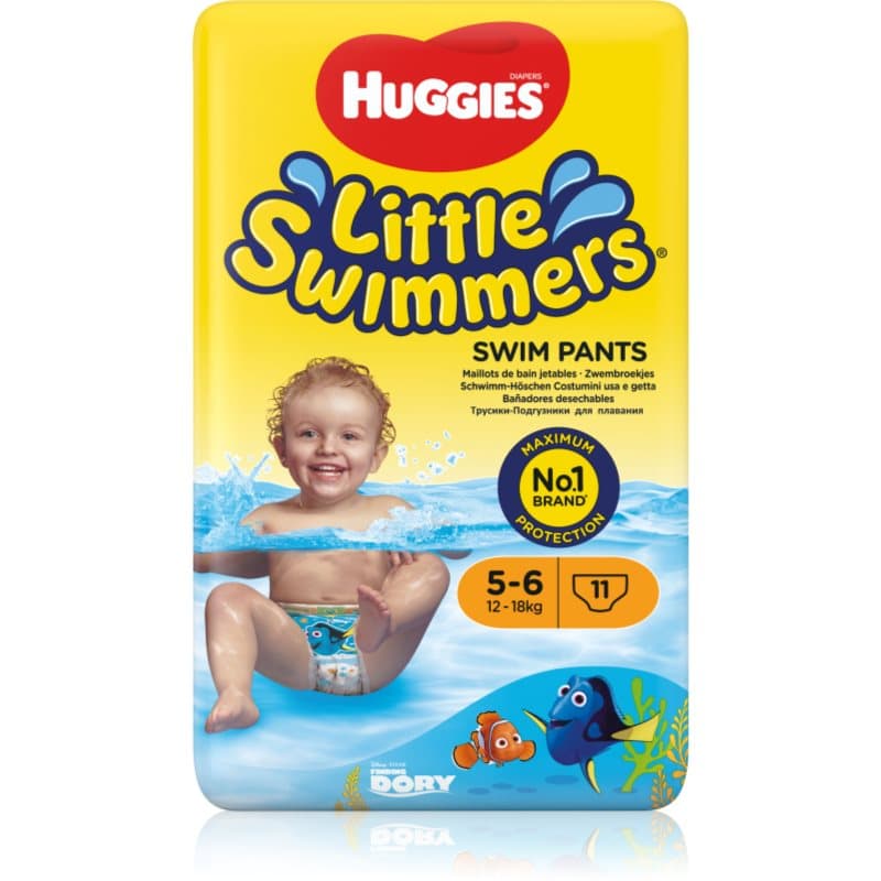 Huggies Little Swimmers 5-6 Einweg-Badehose 12–18 kg 11 St.