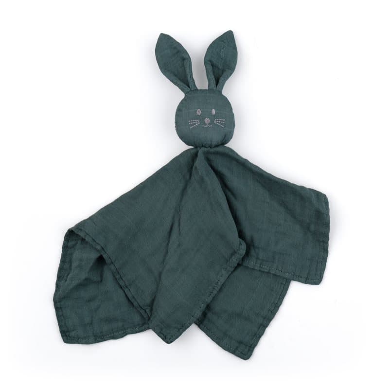 Petite&Mars Hugo Bamboo Comforter Schmusetuch Misty Green 1 St.