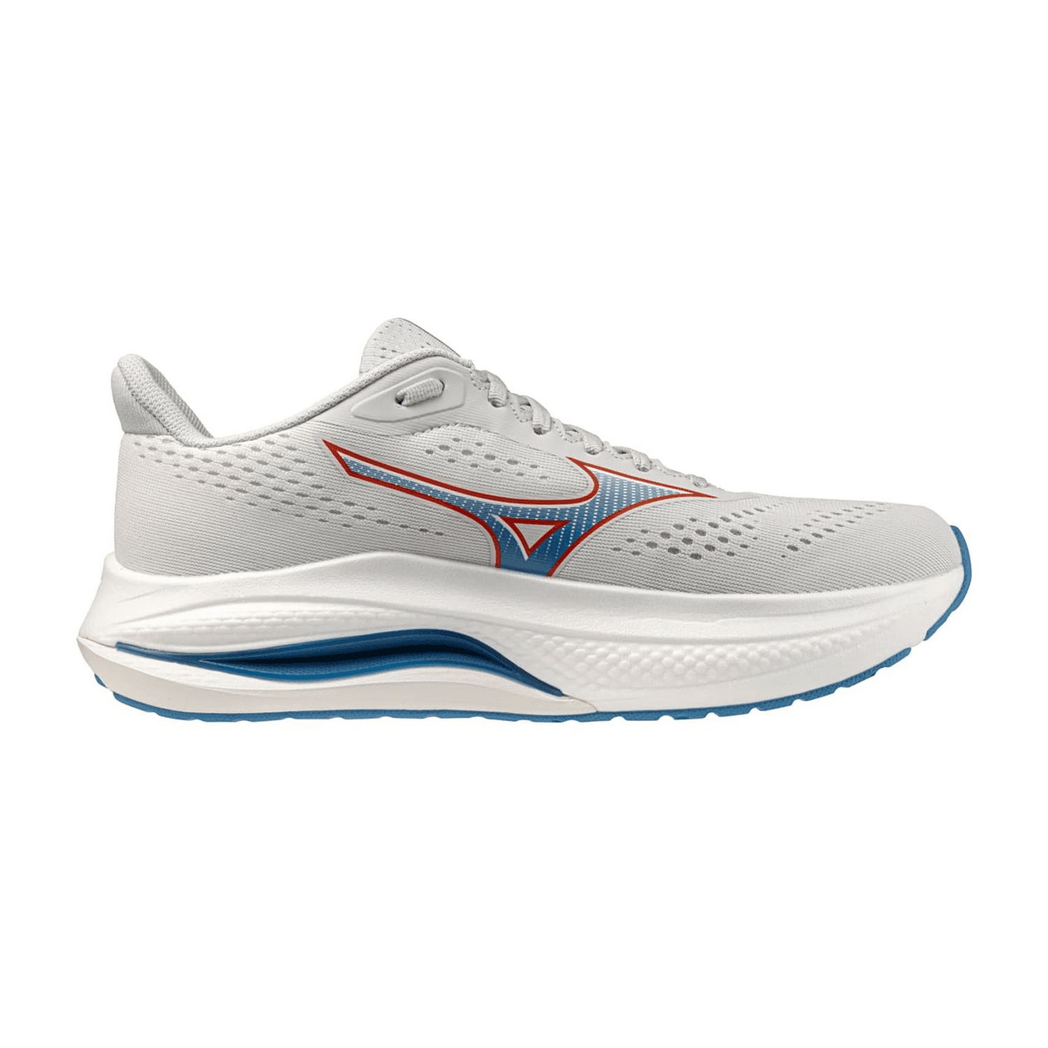Mizuno WAVE INSPIRE 22 für Herren, weiß, Größe 44 ½ EU