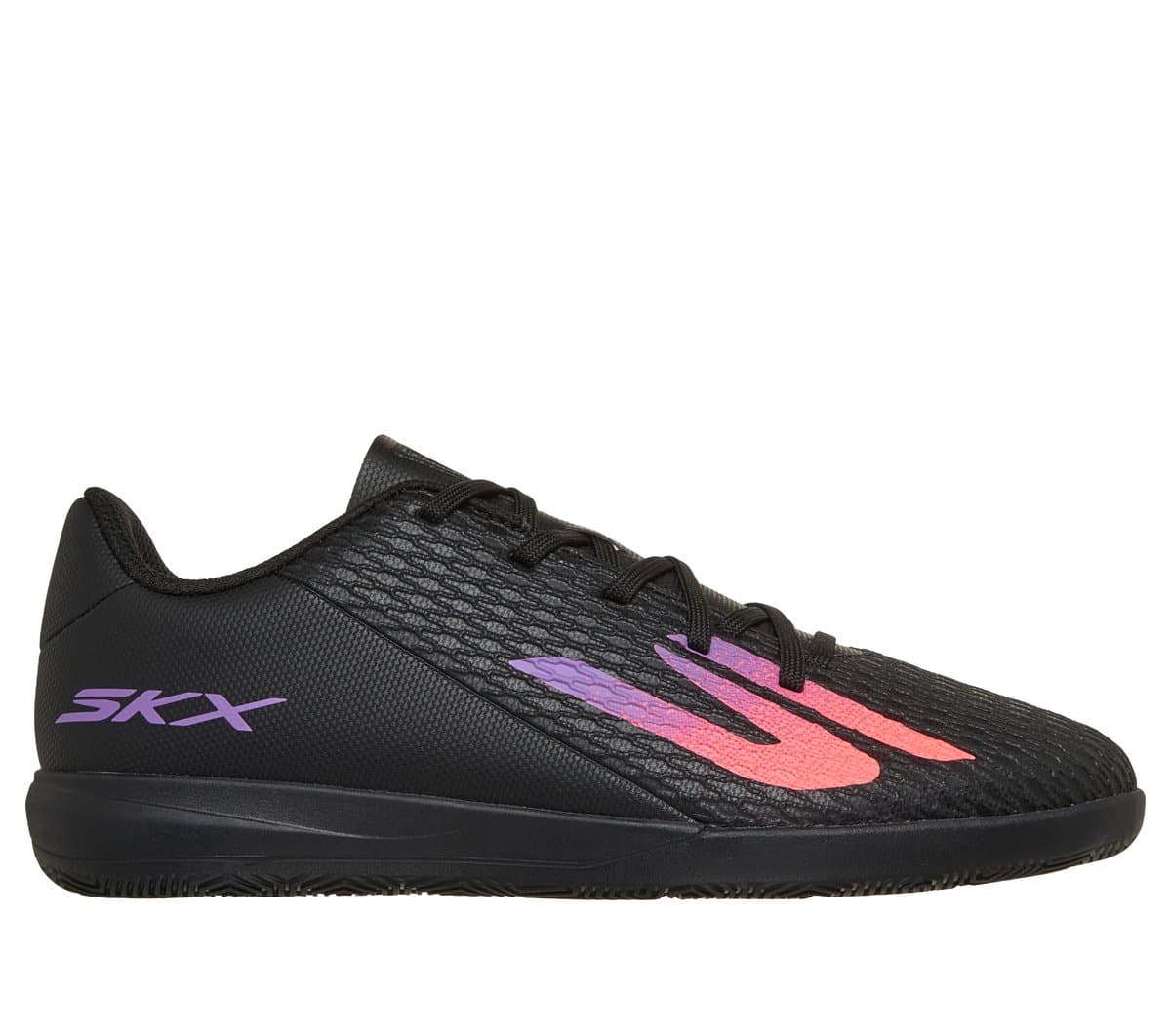 Skechers SKX_2 Jr Youth IC Shoes in Schwarz/Violett, Größe 34