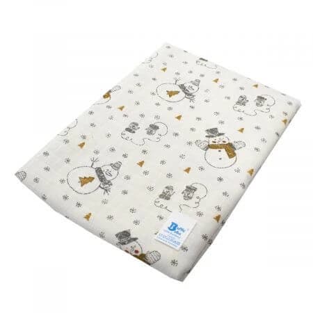 Baltic Bebe, 160 x 100 cm, schlaffe Musselinwindel