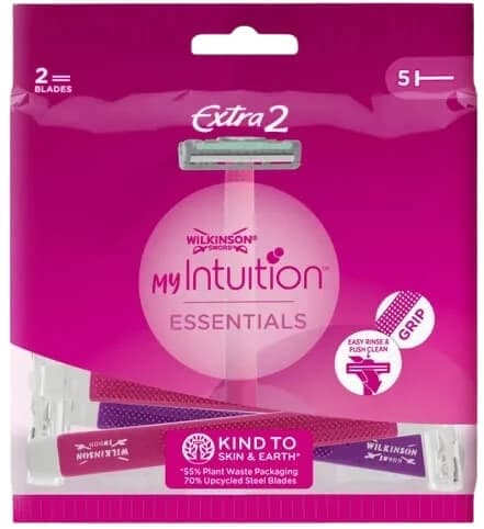 Wilkinson, Extra 2 Beauty, Rasierer, 5 Stück