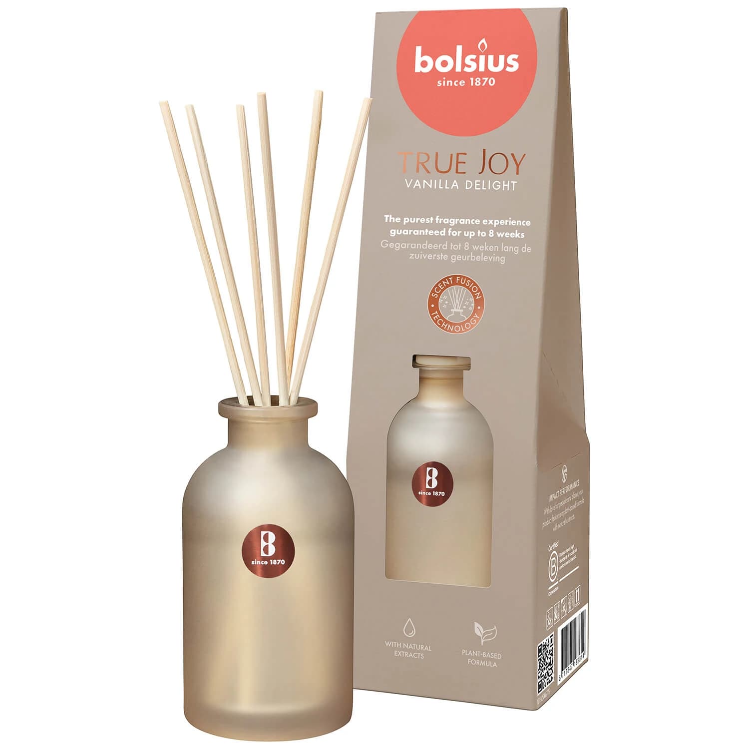 Bolsius True Joy Vanilla Delight, Duftzerstäuber, 80 ml