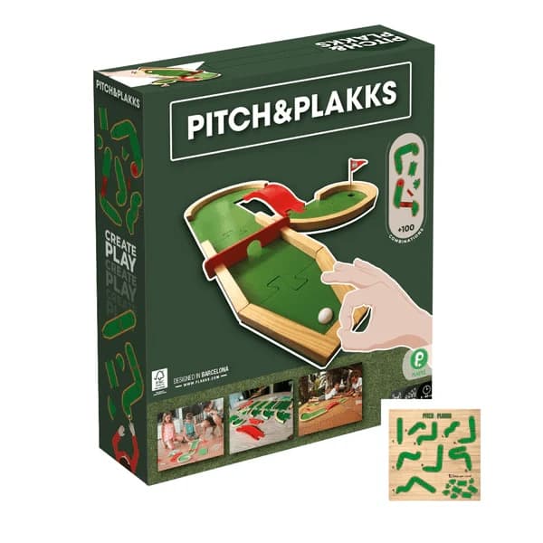 Tischspiel - Minigolf, Pitch&Plakks