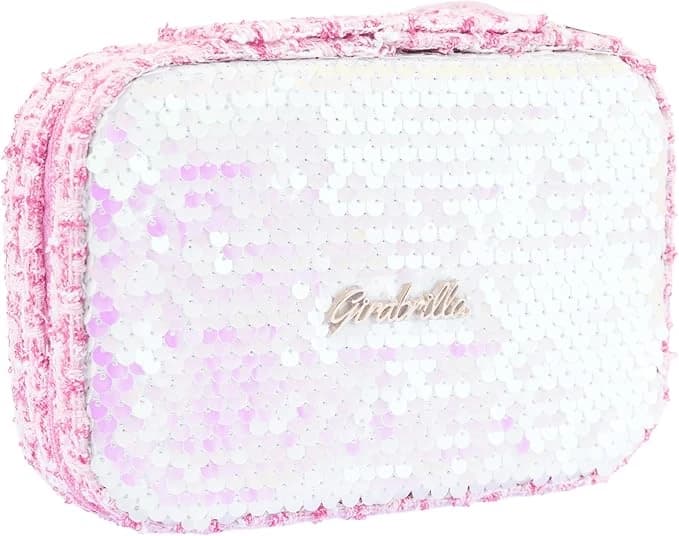 Girabrilla Schmuck- und Accessoires-Box mit Wendepailletten