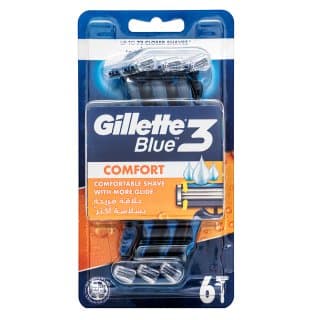 Gillette Blue3 Einwegrasierer Comfort 6 pcs