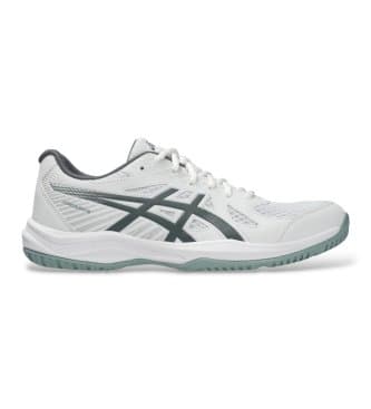 Asics für Herren. 1071A104 Upcourt 6 Sneaker weiß (40), Wohnung, Schnürsenkel, Lässig, Sportlich, Masche