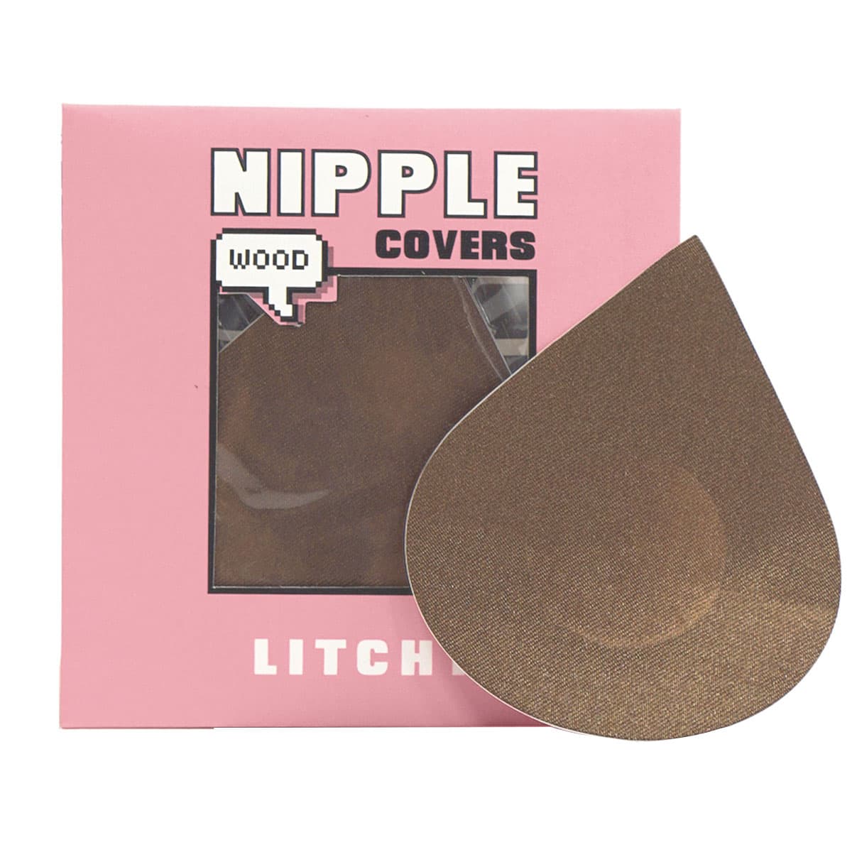 Litchy - Nippelabdeckung - Holz