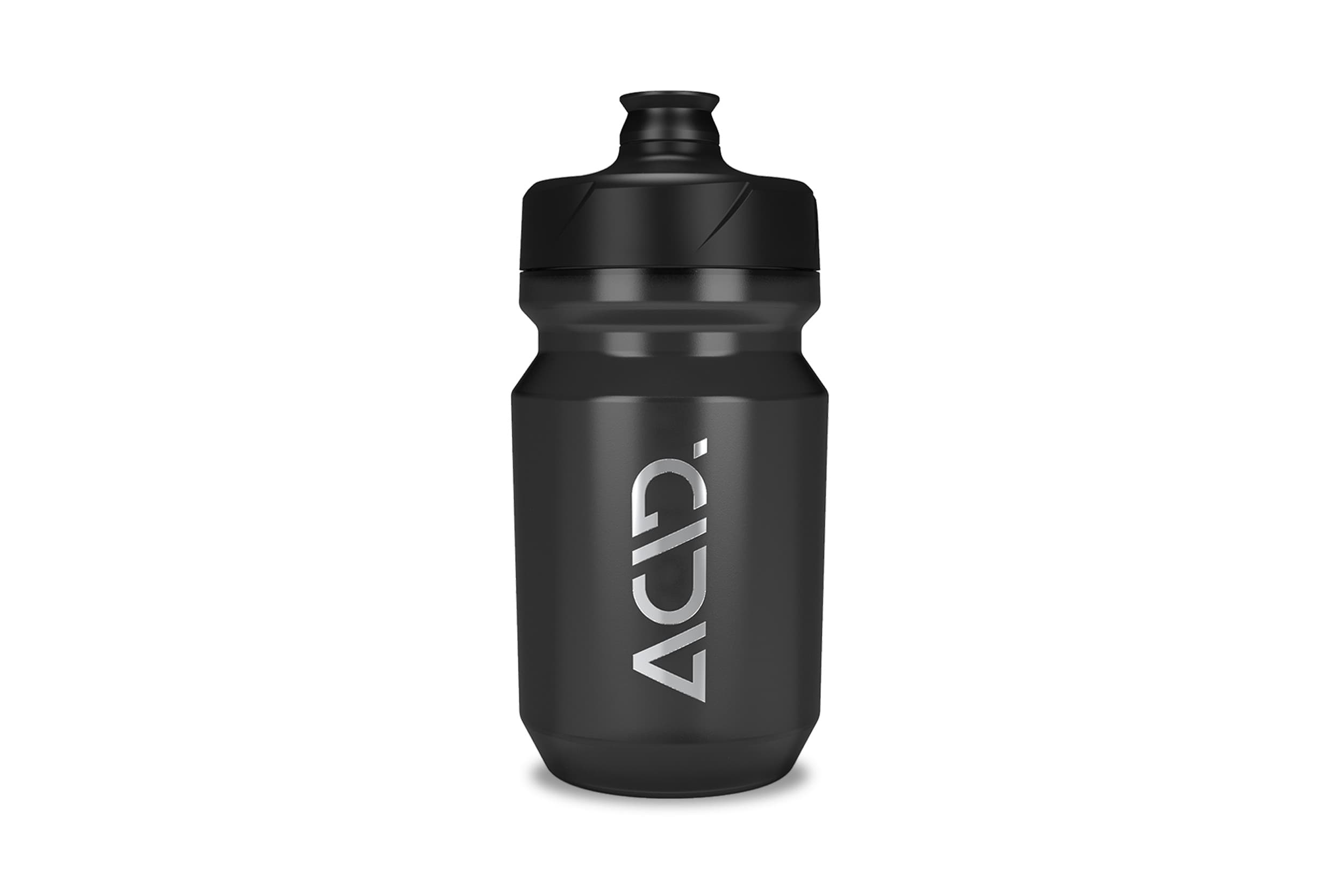 Acid Flow Fahrrad Trinkflasche 0.4L schwarz/silberfarben