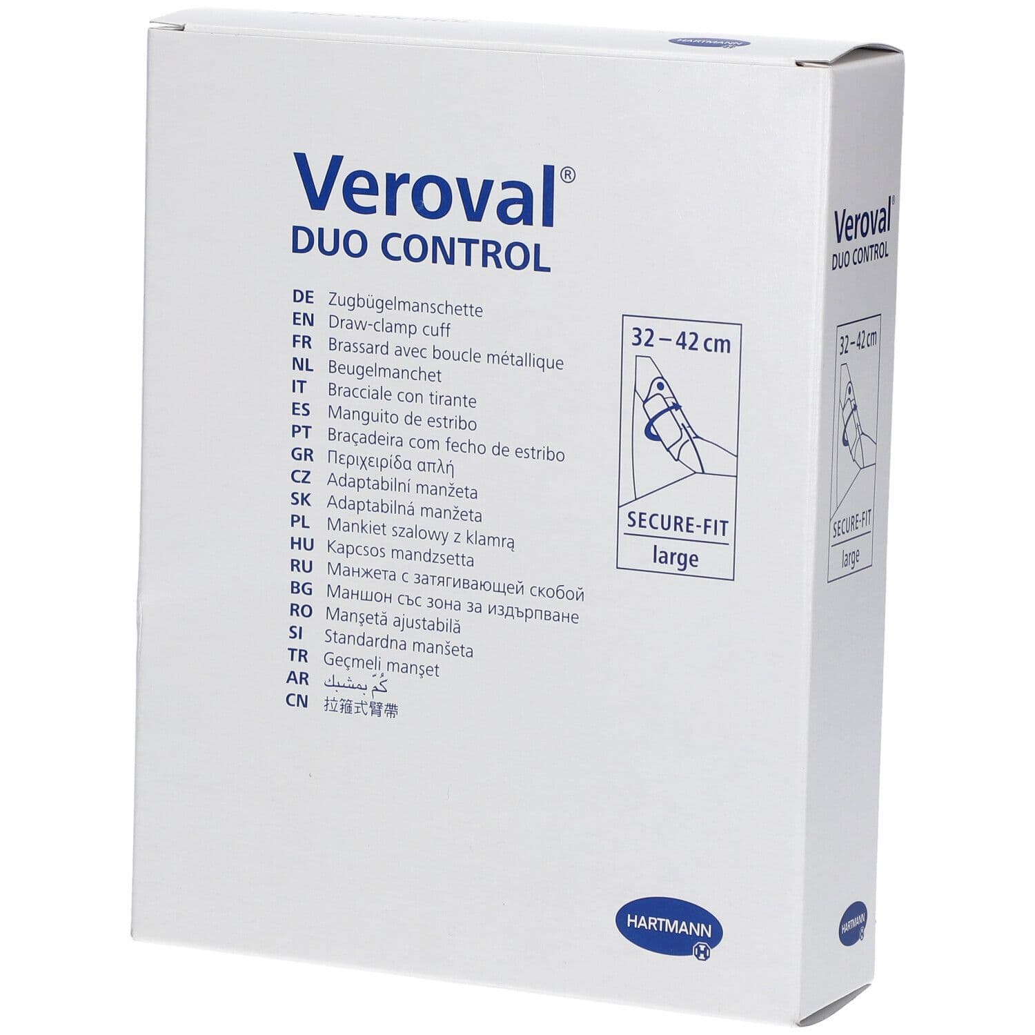HartMänner Veroval® DUO Control Manschetten Kombipackung 1 St
