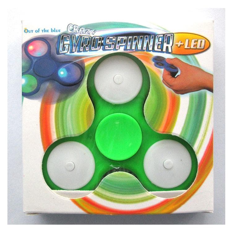 Out of the blue Finger Spinner CRAZY LED farblich sortiert