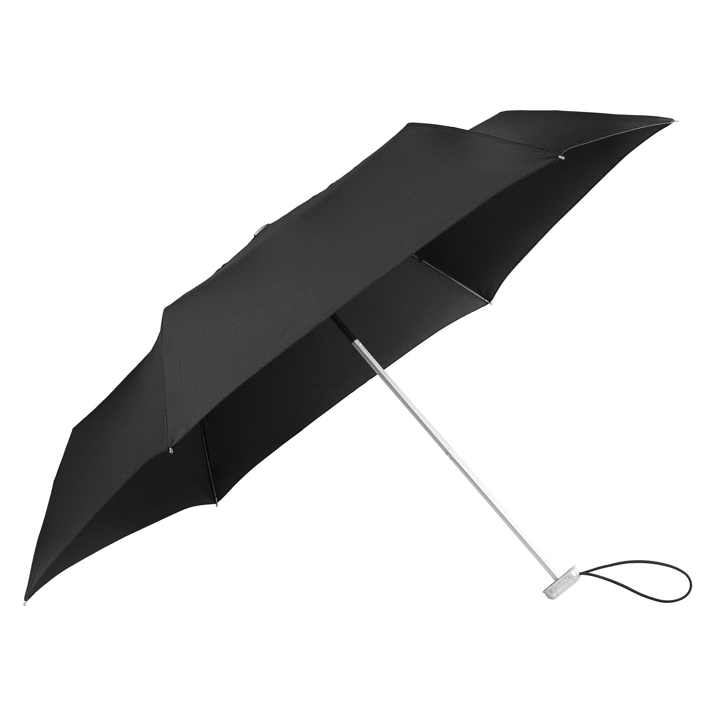 Samsonite, Unisex, Regenschirm, Alu Drop S, Schwarz