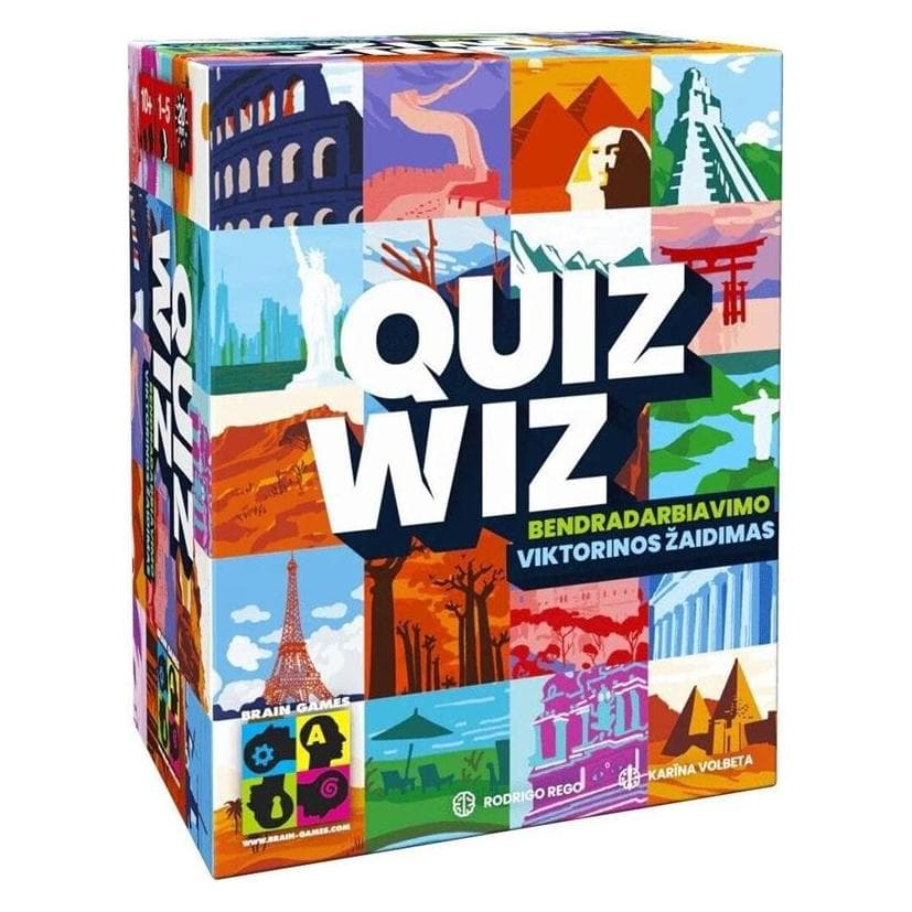 Brain Games Tischspiel Quizwiz BRG#QWLT (Litauisch, 1 - 5 Spieler)