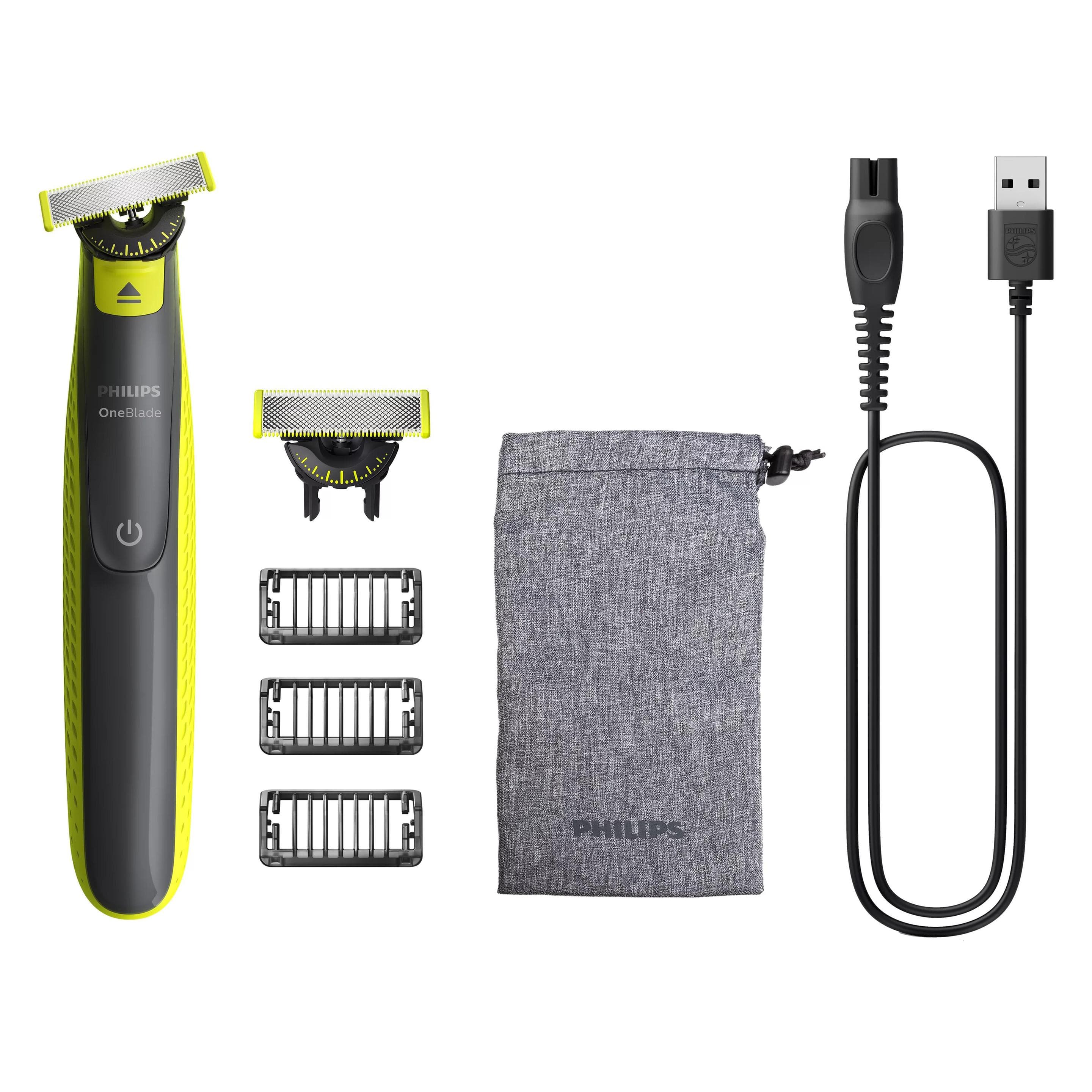Philips, Trimmer + Haarschneider, OneBlade 360 Face