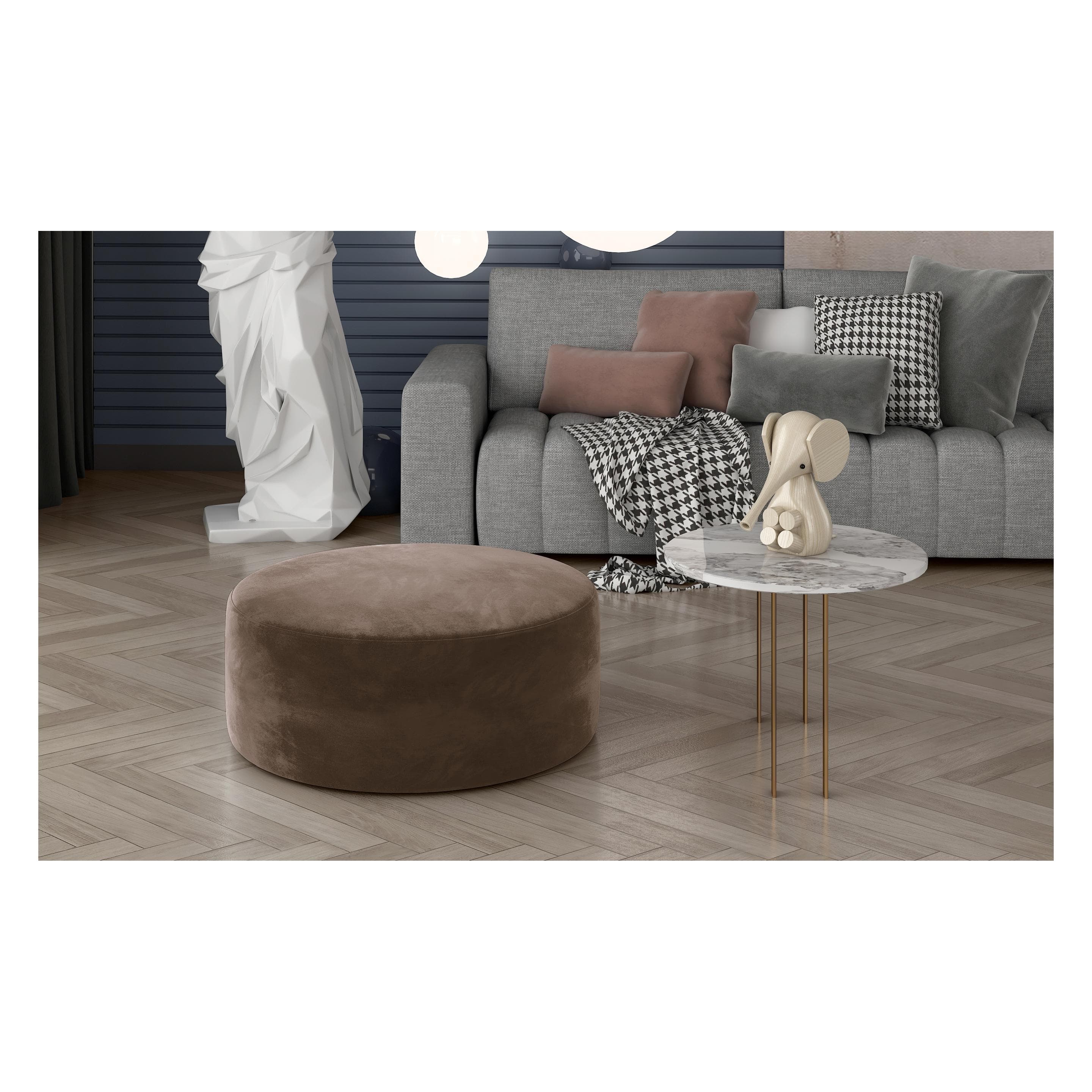 ELTAP, Hocker + Pouf, Bero