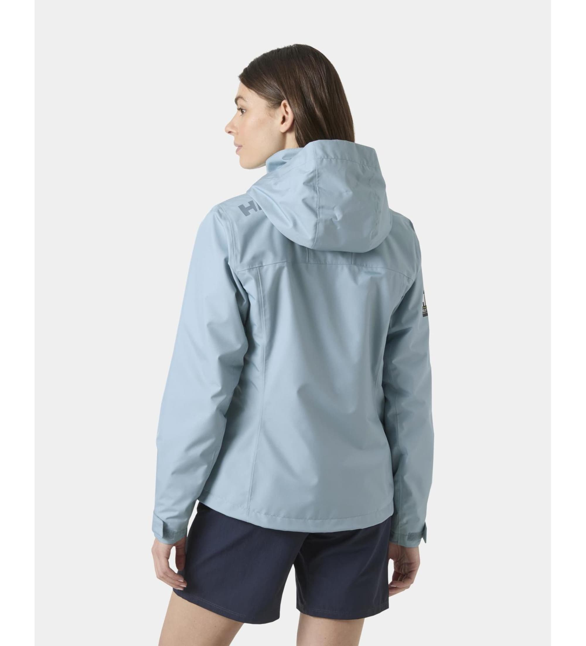Helly Hansen für Damen. 34448 Crew Kapuzenjacke 2.0 blau (XS), Sportlich, Multisport, Polyamid