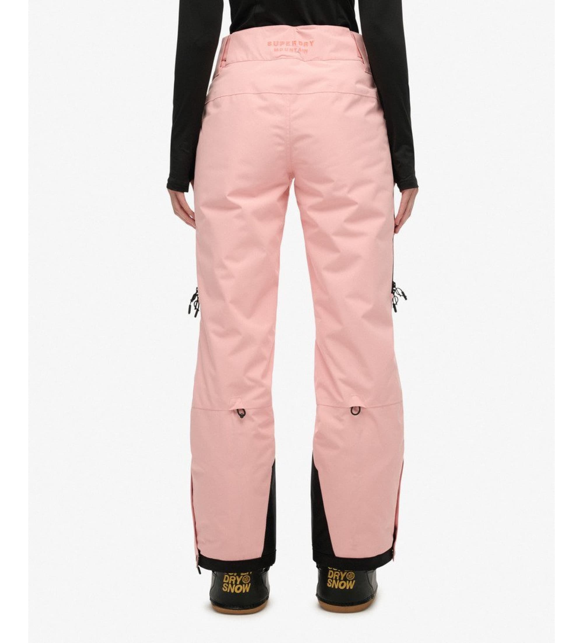 Superdry für Damen. WS110187A Ski Ultimate Pants rosa (14 UK = L), Sportlich, Polyester, Schnee