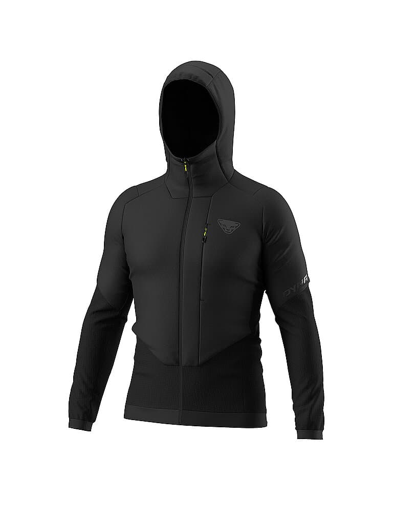 DYNAFIT Herren Fleecejacke Blacklight Thermal Hoodie schwarz | S