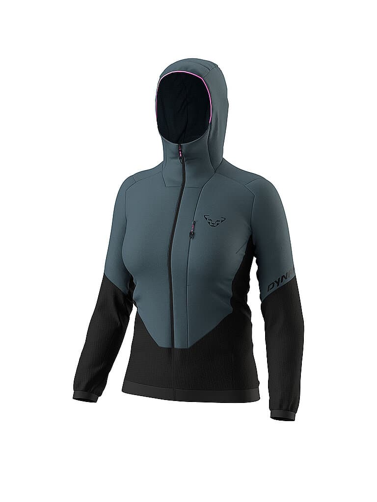 DYNAFIT Damen Hybridjacke Blacklight Thermal Hoodie grau | L